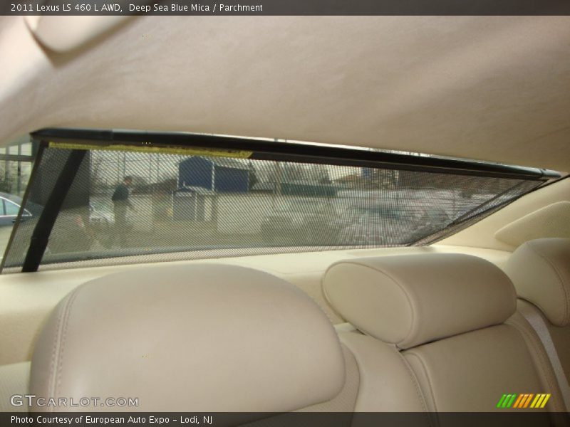 Deep Sea Blue Mica / Parchment 2011 Lexus LS 460 L AWD