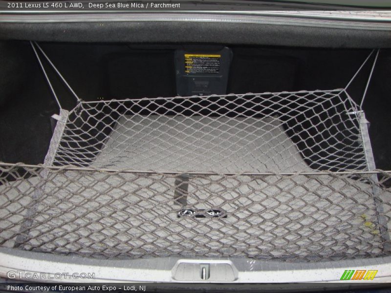 Deep Sea Blue Mica / Parchment 2011 Lexus LS 460 L AWD
