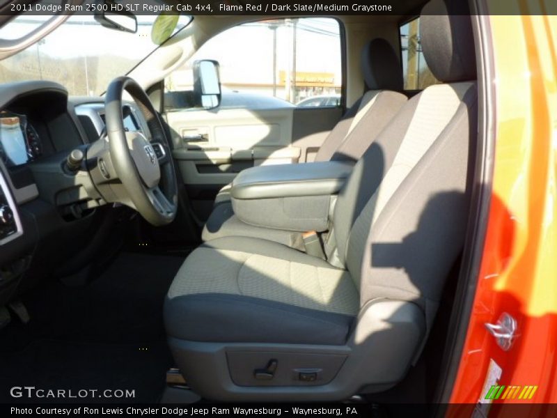 Flame Red / Dark Slate/Medium Graystone 2011 Dodge Ram 2500 HD SLT Regular Cab 4x4