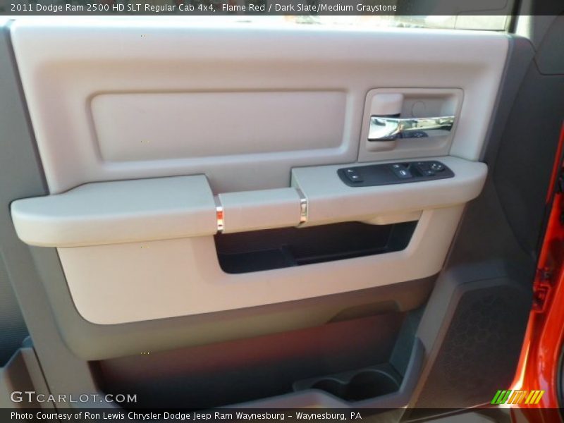 Flame Red / Dark Slate/Medium Graystone 2011 Dodge Ram 2500 HD SLT Regular Cab 4x4