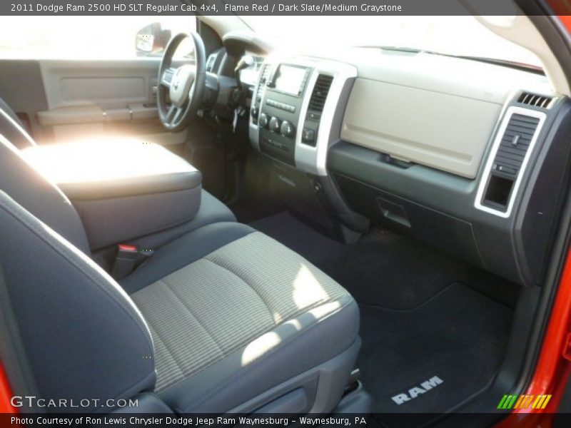Flame Red / Dark Slate/Medium Graystone 2011 Dodge Ram 2500 HD SLT Regular Cab 4x4