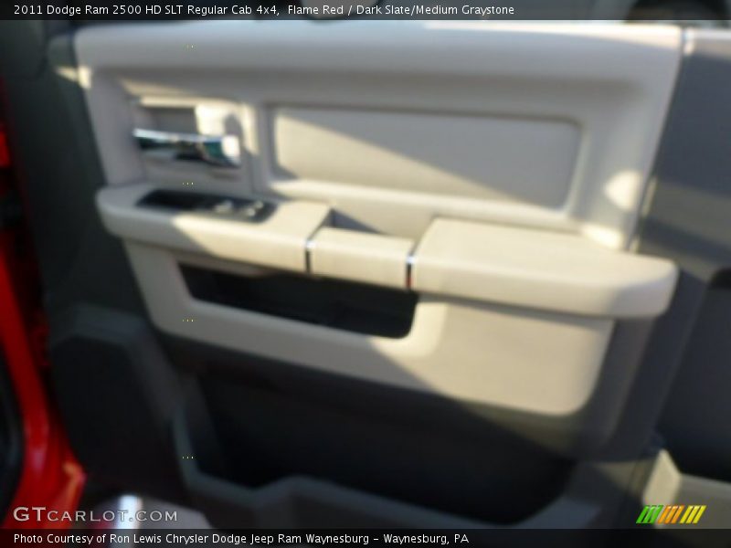 Flame Red / Dark Slate/Medium Graystone 2011 Dodge Ram 2500 HD SLT Regular Cab 4x4
