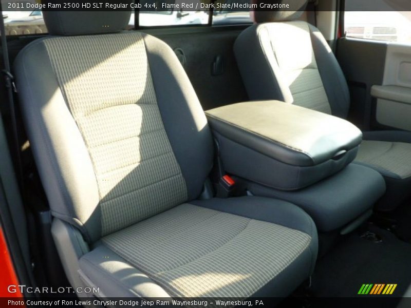 Flame Red / Dark Slate/Medium Graystone 2011 Dodge Ram 2500 HD SLT Regular Cab 4x4