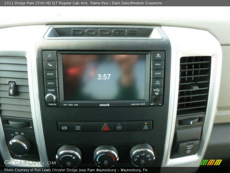 Flame Red / Dark Slate/Medium Graystone 2011 Dodge Ram 2500 HD SLT Regular Cab 4x4