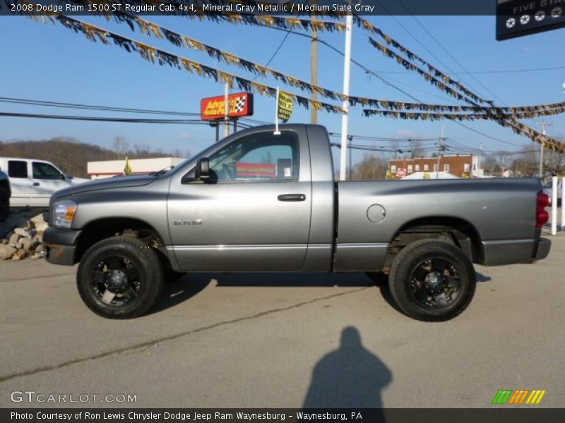 Mineral Gray Metallic / Medium Slate Gray 2008 Dodge Ram 1500 ST Regular Cab 4x4