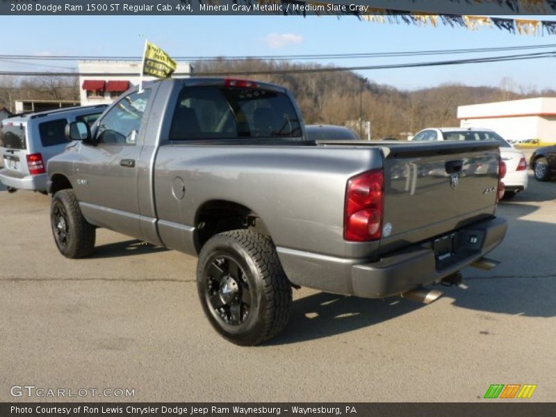 Mineral Gray Metallic / Medium Slate Gray 2008 Dodge Ram 1500 ST Regular Cab 4x4