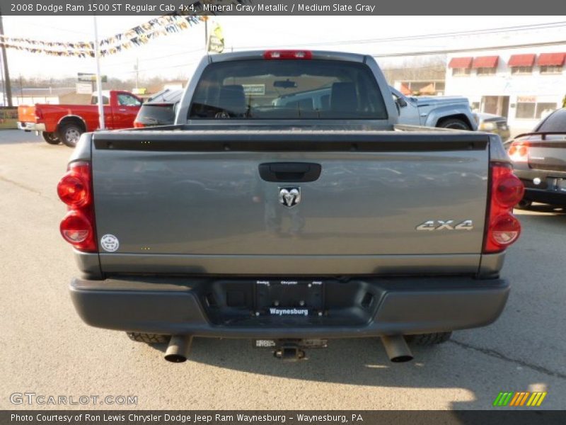 Mineral Gray Metallic / Medium Slate Gray 2008 Dodge Ram 1500 ST Regular Cab 4x4