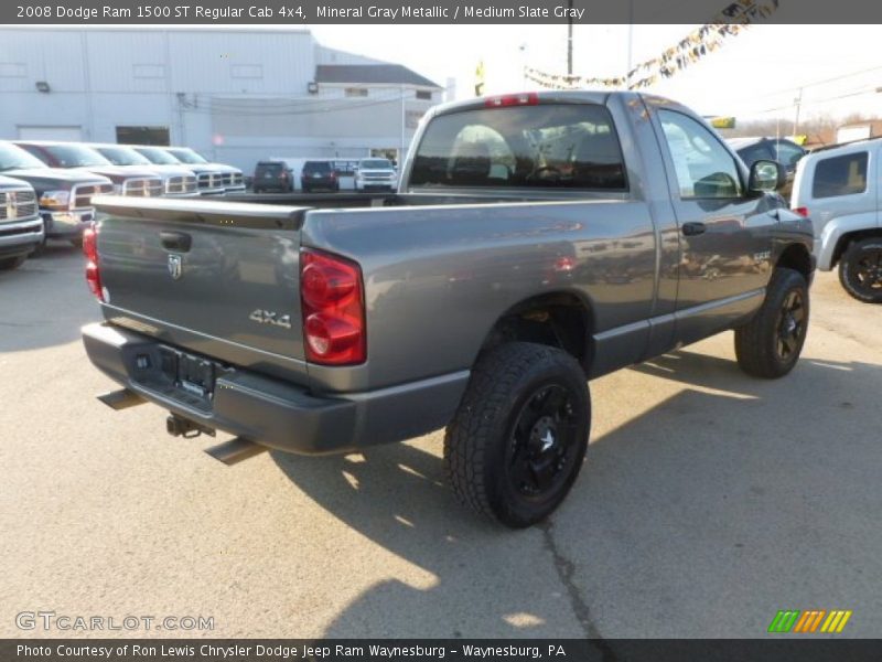 Mineral Gray Metallic / Medium Slate Gray 2008 Dodge Ram 1500 ST Regular Cab 4x4
