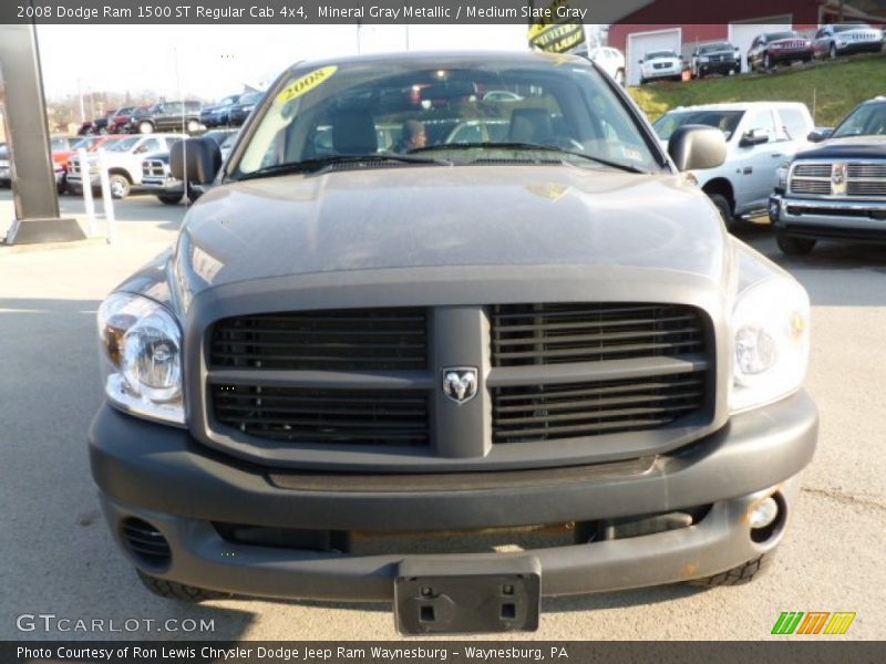 Mineral Gray Metallic / Medium Slate Gray 2008 Dodge Ram 1500 ST Regular Cab 4x4