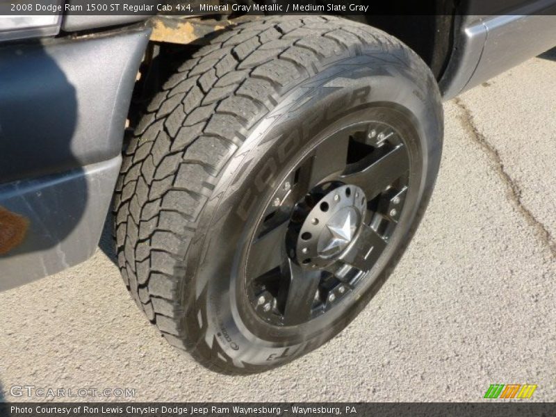 Mineral Gray Metallic / Medium Slate Gray 2008 Dodge Ram 1500 ST Regular Cab 4x4