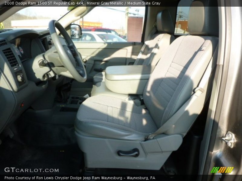 Mineral Gray Metallic / Medium Slate Gray 2008 Dodge Ram 1500 ST Regular Cab 4x4