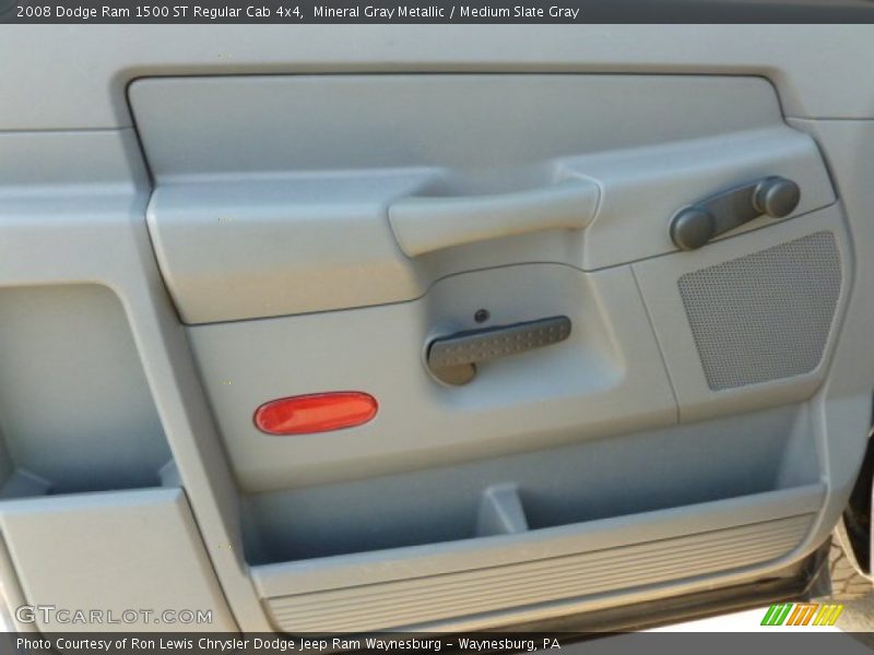 Mineral Gray Metallic / Medium Slate Gray 2008 Dodge Ram 1500 ST Regular Cab 4x4