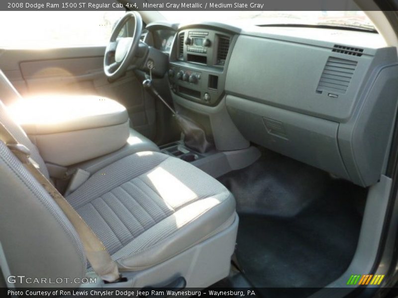 Mineral Gray Metallic / Medium Slate Gray 2008 Dodge Ram 1500 ST Regular Cab 4x4