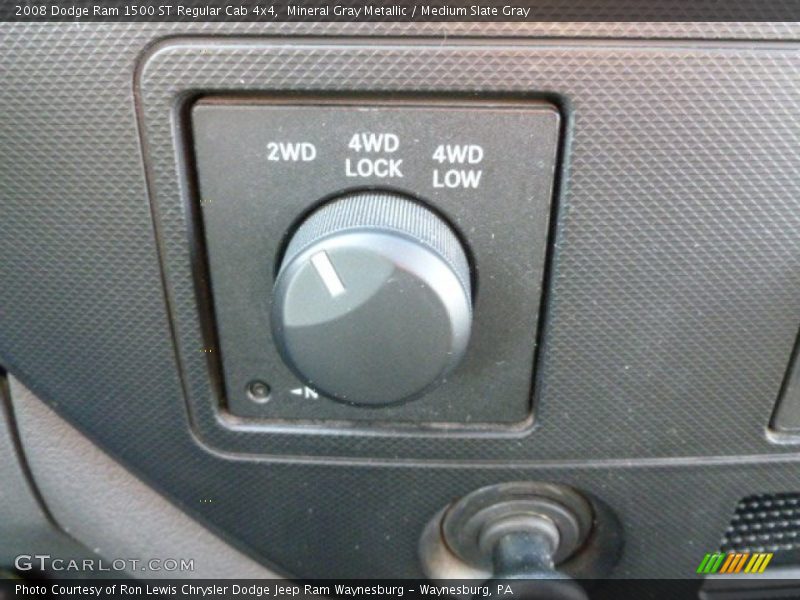 Mineral Gray Metallic / Medium Slate Gray 2008 Dodge Ram 1500 ST Regular Cab 4x4
