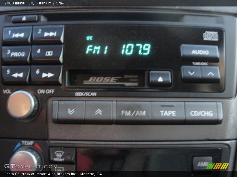 Titanium / Gray 2000 Infiniti I 30
