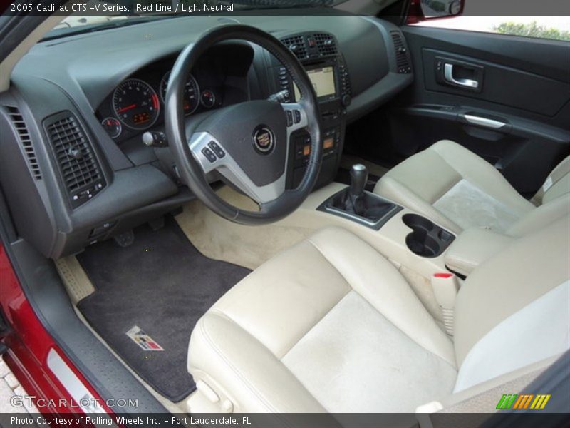 Light Neutral Interior - 2005 CTS -V Series 