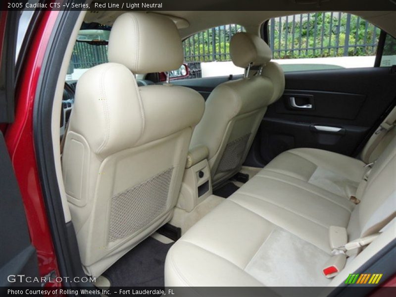 Red Line / Light Neutral 2005 Cadillac CTS -V Series