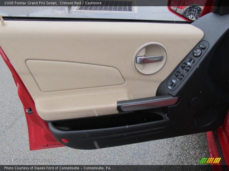 Crimson Red / Cashmere 2008 Pontiac Grand Prix Sedan