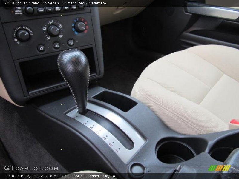 Crimson Red / Cashmere 2008 Pontiac Grand Prix Sedan