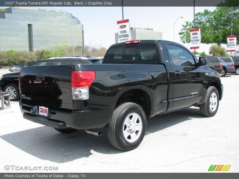 Black / Graphite Gray 2007 Toyota Tundra SR5 Regular Cab