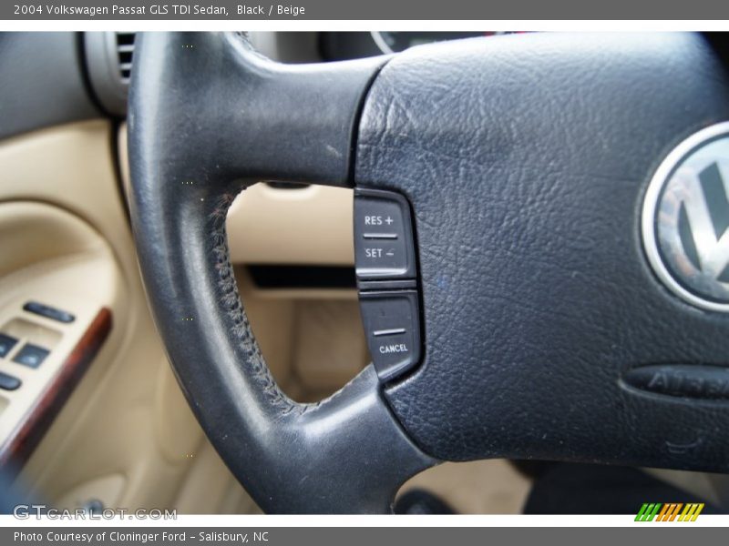 Black / Beige 2004 Volkswagen Passat GLS TDI Sedan