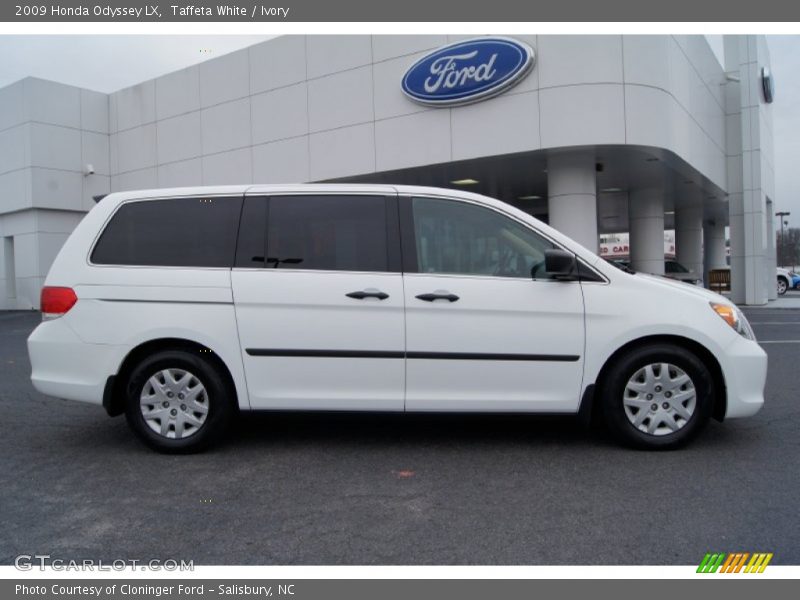 Taffeta White / Ivory 2009 Honda Odyssey LX