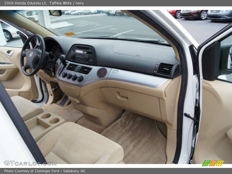 Taffeta White / Ivory 2009 Honda Odyssey LX