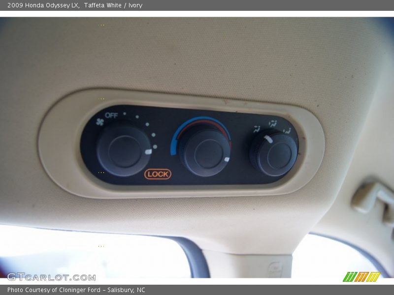 Taffeta White / Ivory 2009 Honda Odyssey LX