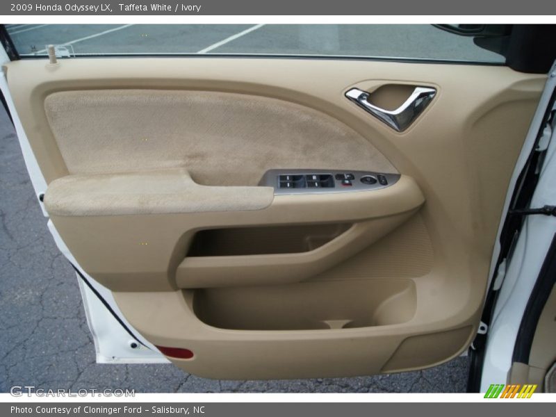 Taffeta White / Ivory 2009 Honda Odyssey LX