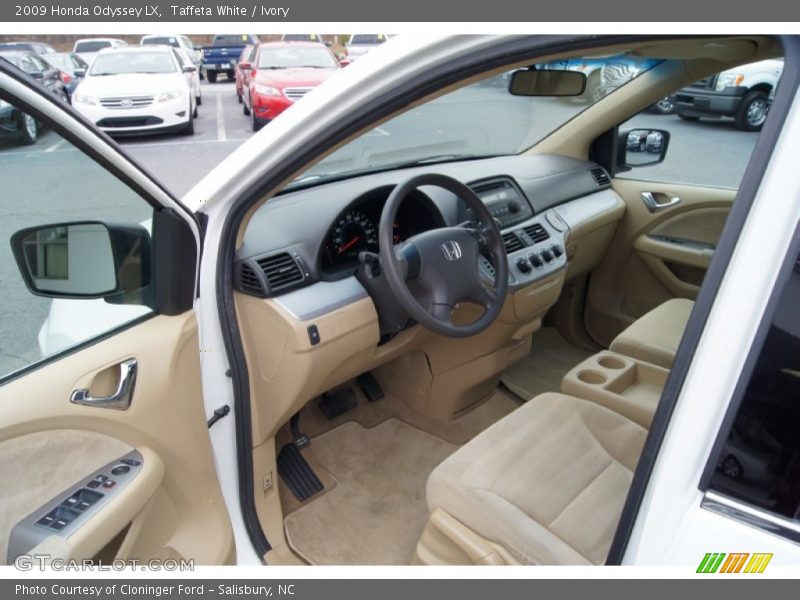 Taffeta White / Ivory 2009 Honda Odyssey LX