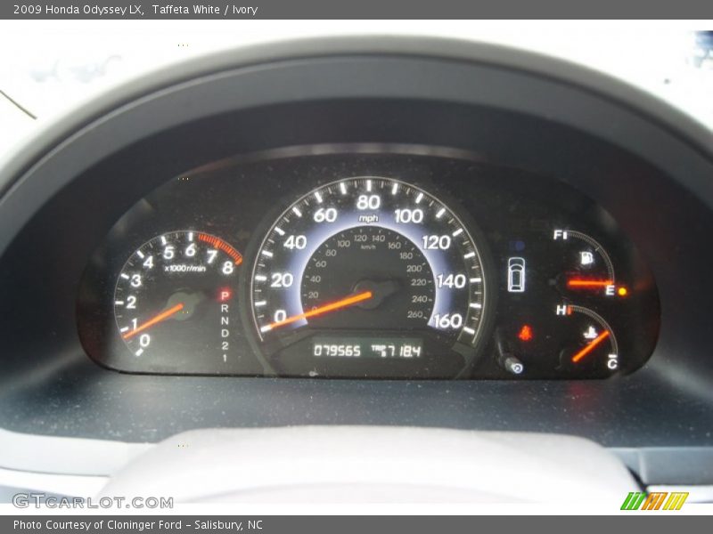 Taffeta White / Ivory 2009 Honda Odyssey LX
