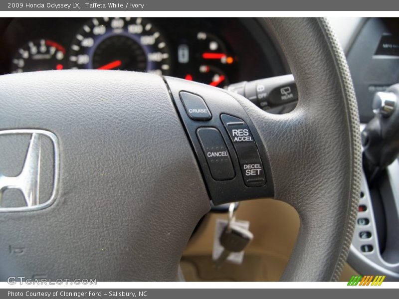 Taffeta White / Ivory 2009 Honda Odyssey LX