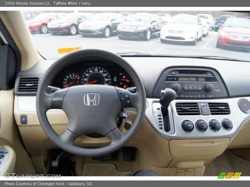 Taffeta White / Ivory 2009 Honda Odyssey LX