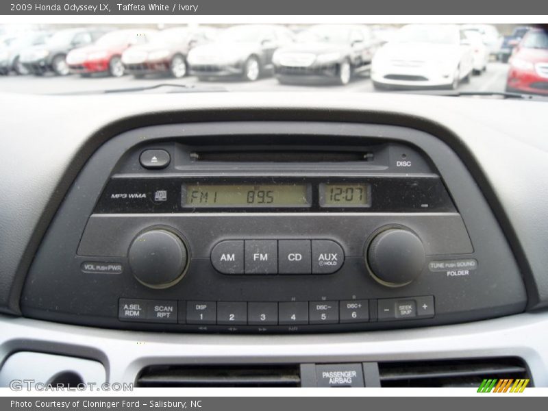Taffeta White / Ivory 2009 Honda Odyssey LX