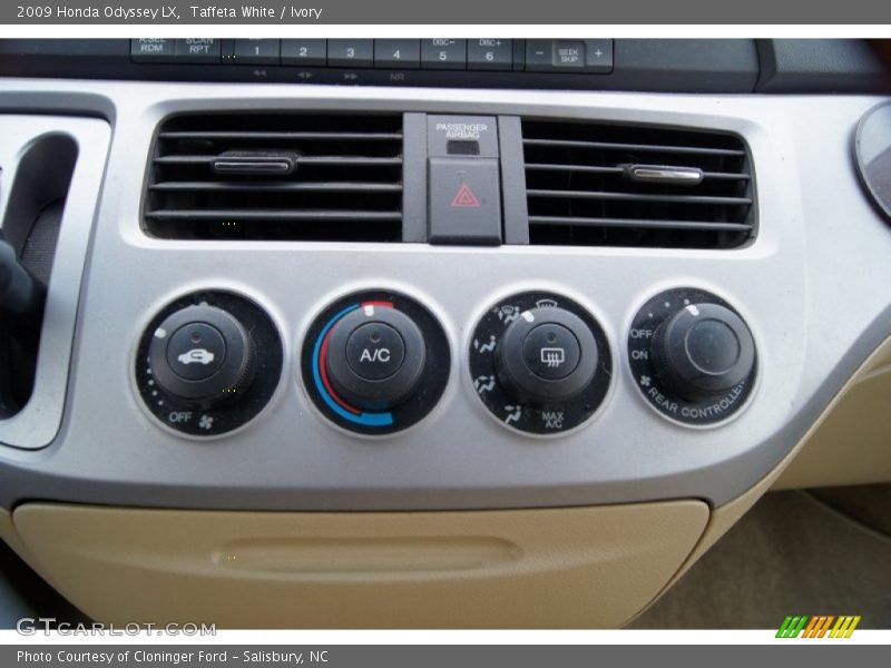 Taffeta White / Ivory 2009 Honda Odyssey LX