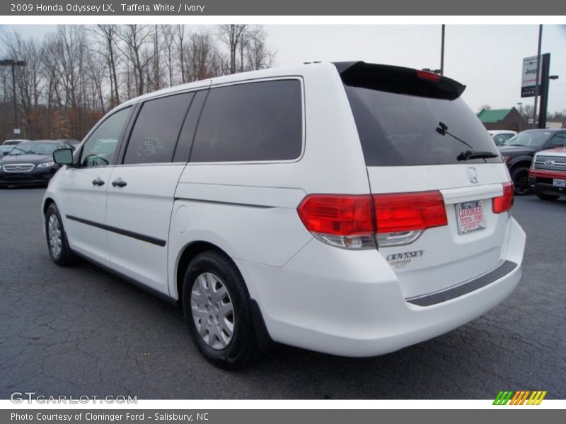 Taffeta White / Ivory 2009 Honda Odyssey LX