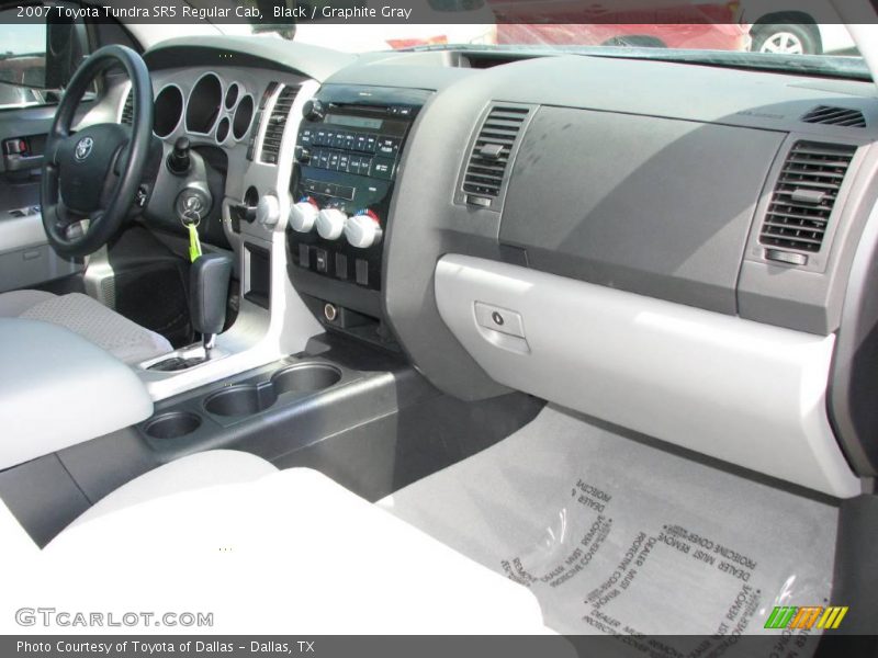 Black / Graphite Gray 2007 Toyota Tundra SR5 Regular Cab