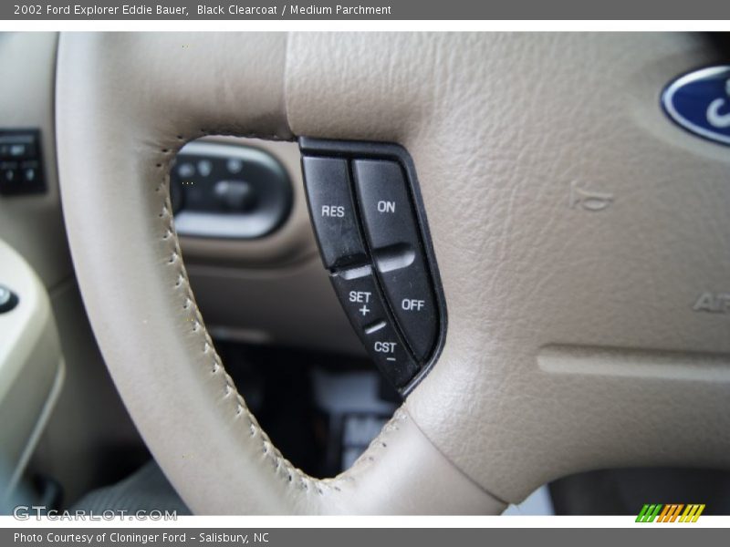 Controls of 2002 Explorer Eddie Bauer