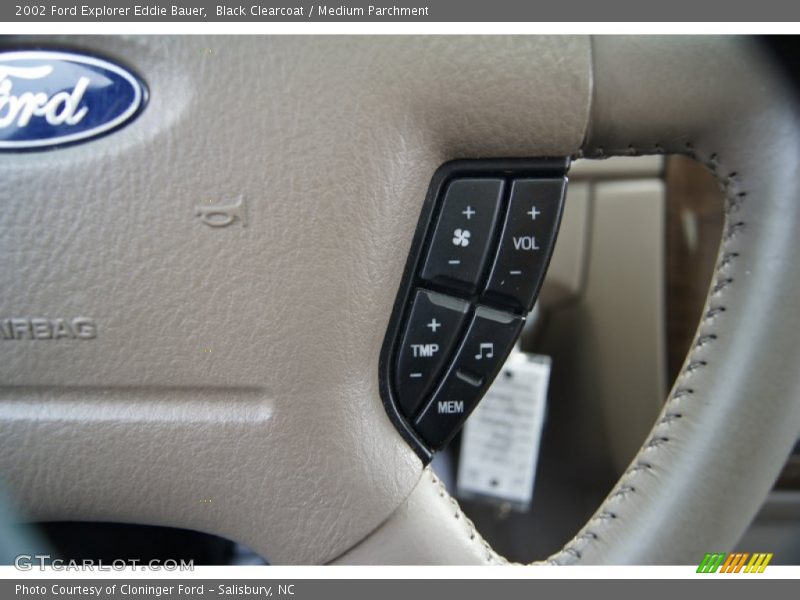 Controls of 2002 Explorer Eddie Bauer