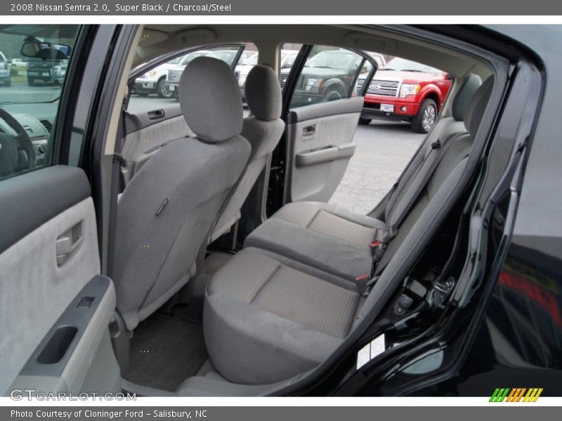 Super Black / Charcoal/Steel 2008 Nissan Sentra 2.0