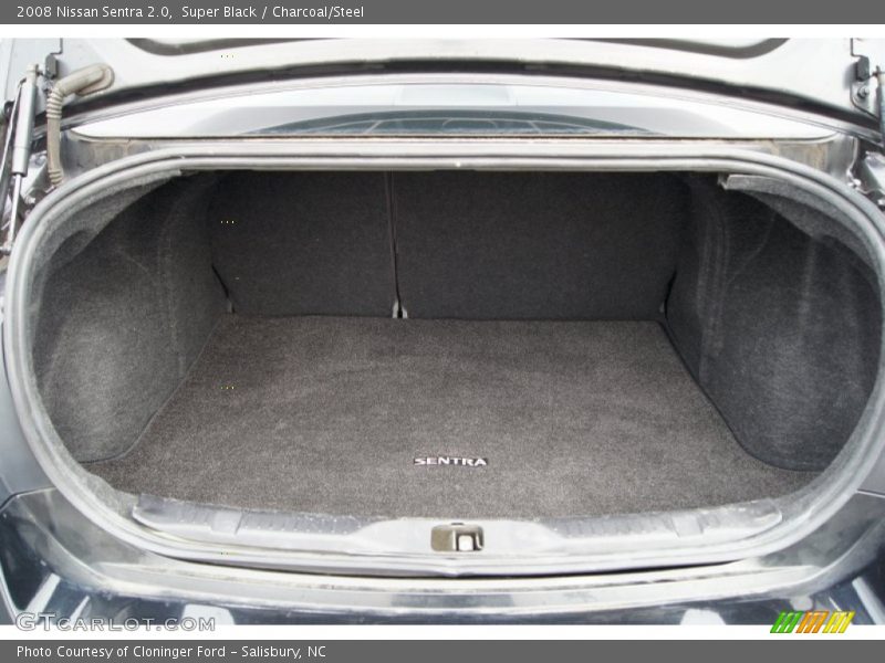 Super Black / Charcoal/Steel 2008 Nissan Sentra 2.0