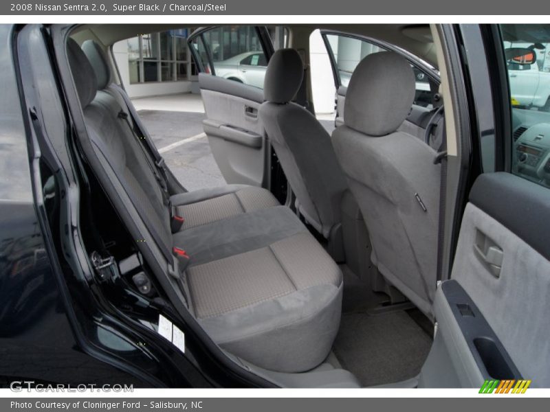 Super Black / Charcoal/Steel 2008 Nissan Sentra 2.0