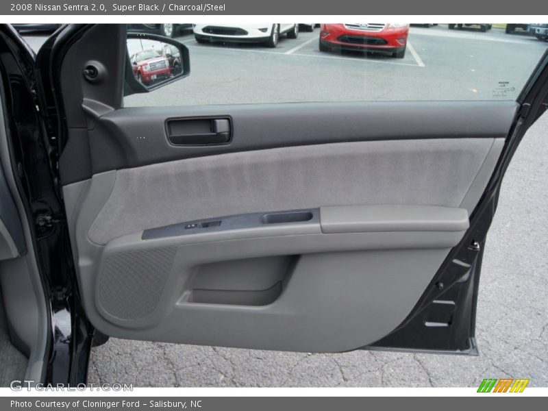 Super Black / Charcoal/Steel 2008 Nissan Sentra 2.0