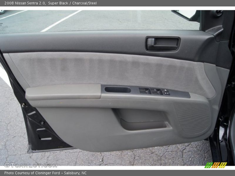 Super Black / Charcoal/Steel 2008 Nissan Sentra 2.0
