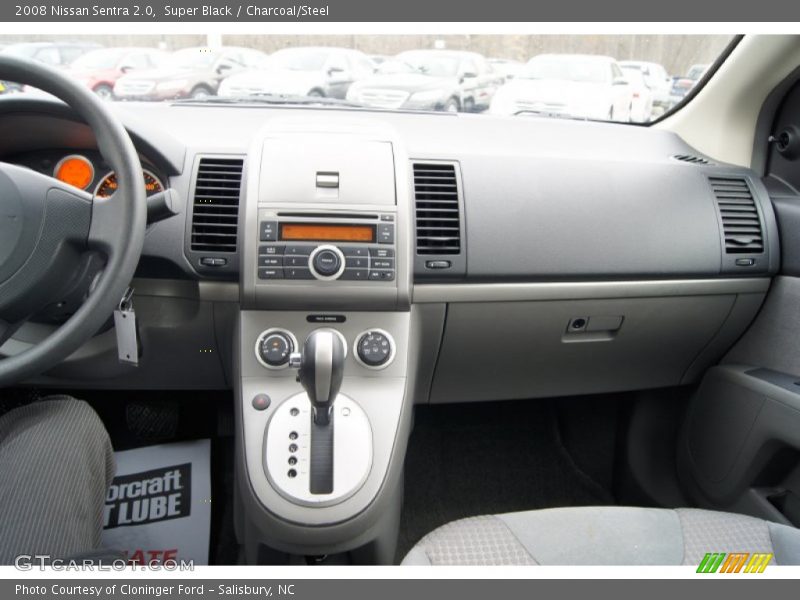Super Black / Charcoal/Steel 2008 Nissan Sentra 2.0