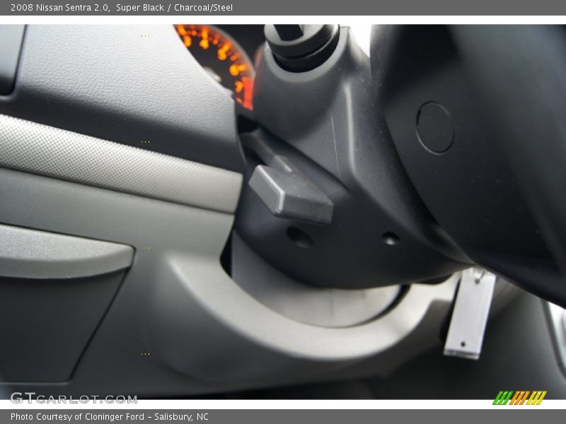 Super Black / Charcoal/Steel 2008 Nissan Sentra 2.0