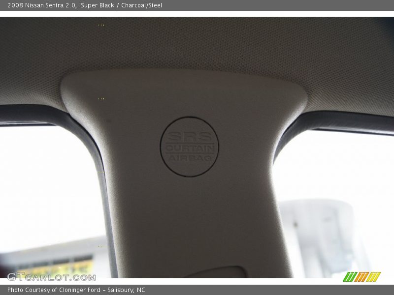Super Black / Charcoal/Steel 2008 Nissan Sentra 2.0