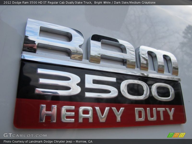  2012 Ram 3500 HD ST Regular Cab Dually Stake Truck Logo