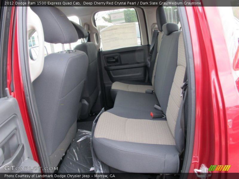 Deep Cherry Red Crystal Pearl / Dark Slate Gray/Medium Graystone 2012 Dodge Ram 1500 Express Quad Cab