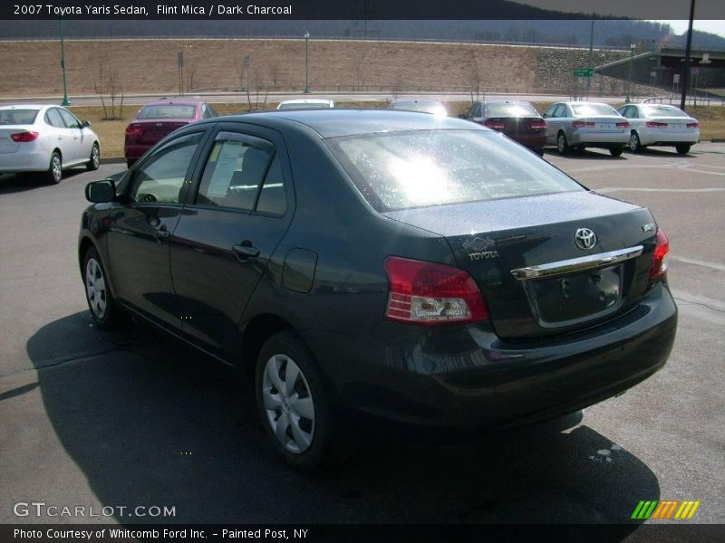 Flint Mica / Dark Charcoal 2007 Toyota Yaris Sedan